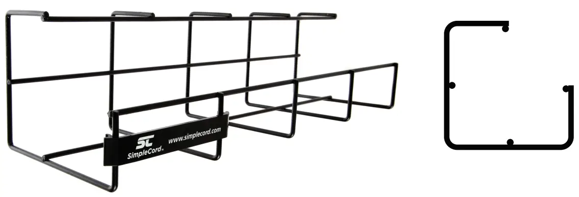 SimpleCord Wire Tray Cable Organizer
