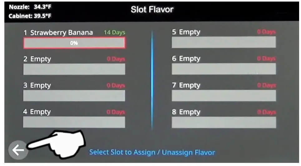 CONFIGURE SLOT FLAVORS