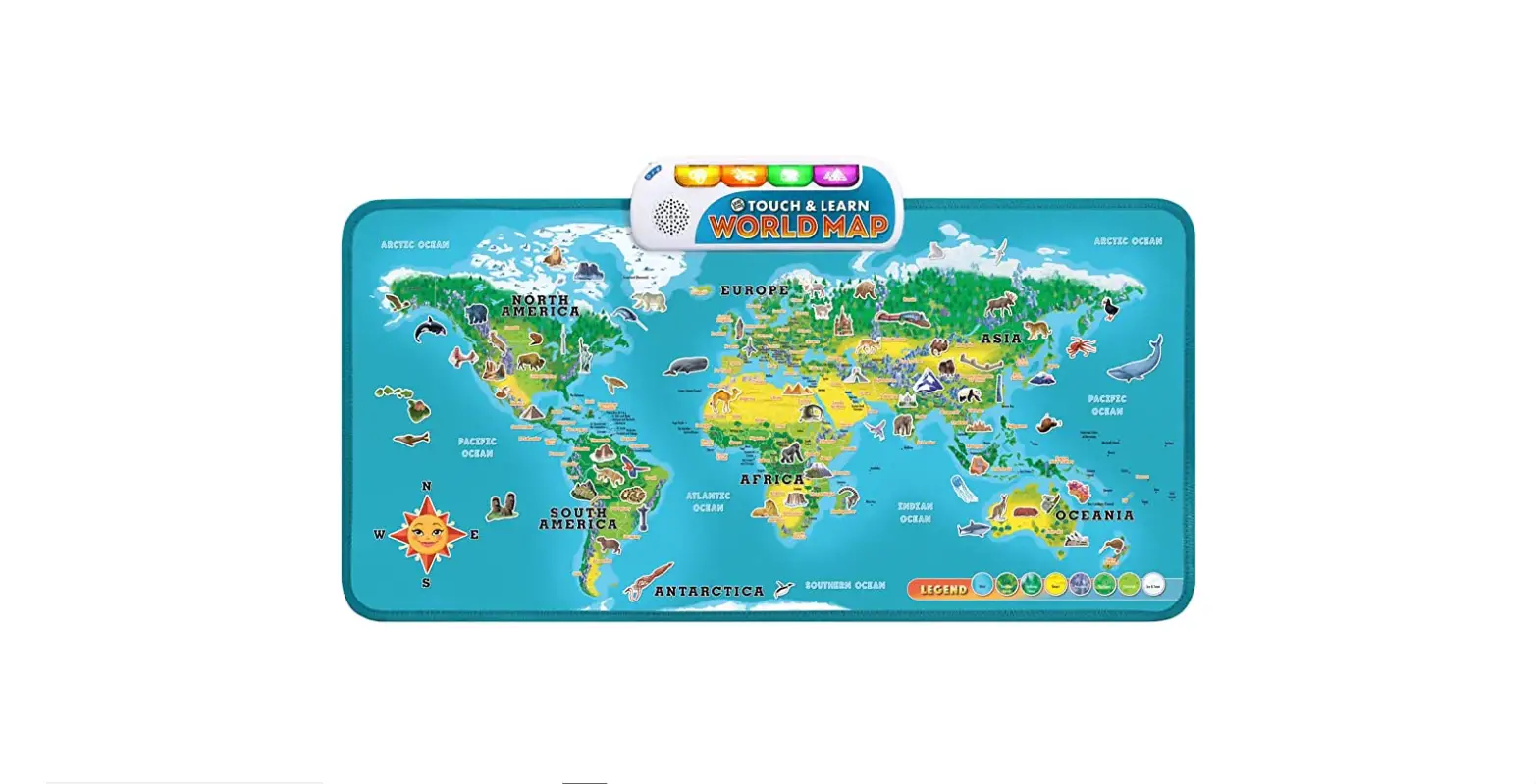 Leap Frog 80-615700 Touch And Learn World Map Instruction Manual Leap Frog 80-615700 Touch And Learn World Map Instruction Manual