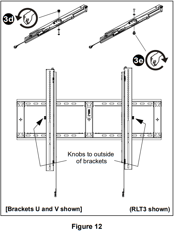 CHIEF RMF3 Mounts Flat Wall Mounts - fig 17