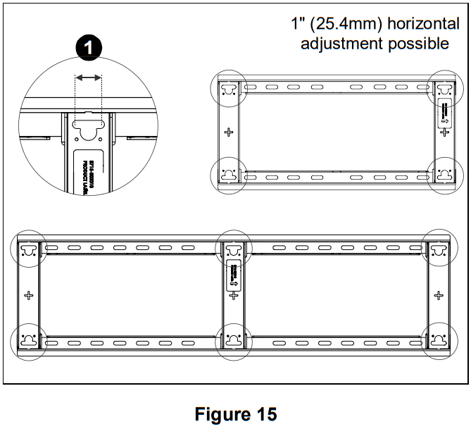 CHIEF RMF3 Mounts Flat Wall Mounts - fig 20