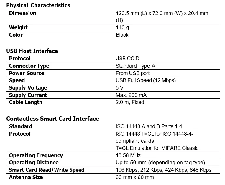 acs ACR1281U-C1 Card UID Reader 2