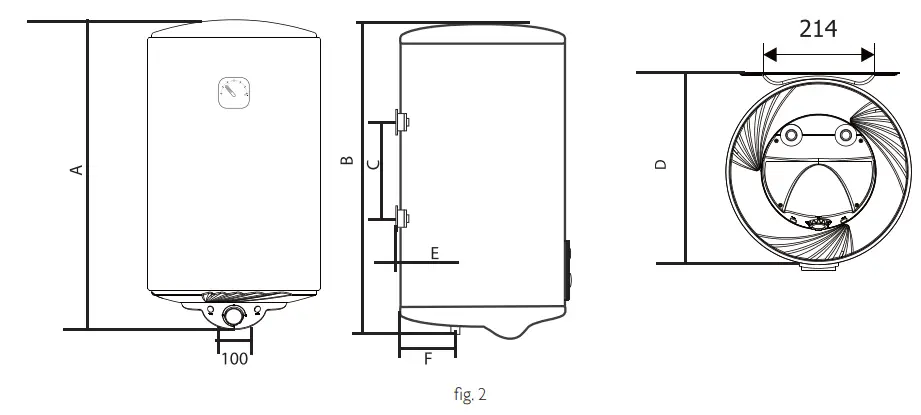 PHILIPS AWH160051 Electric Water Heater - Figure 2