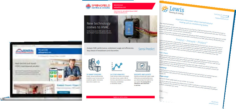 Sensi Predict Bringing smart technology to HVAC systems - MARKETING MATERIALS