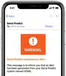 Sensi Predict Bringing smart technology to HVAC systems - REAL-TIME ALERTS