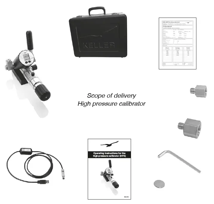KELLER HPX High Pressure Calibrator 2