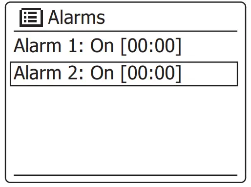 SANGEAN WFR-28BT Internet Desk Radio - Alarms