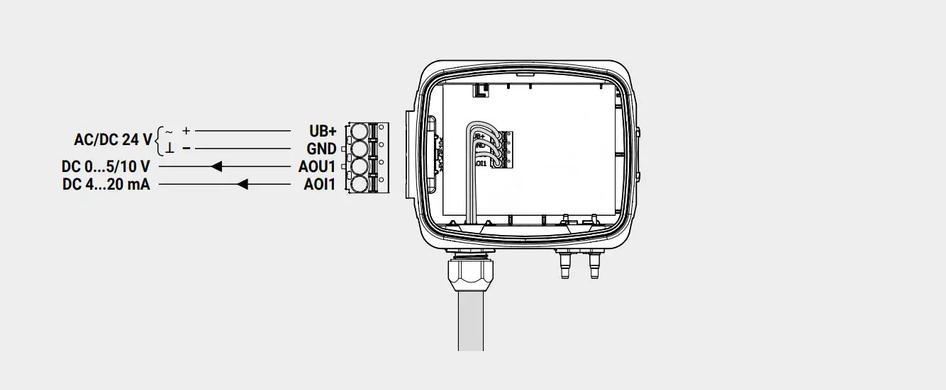 BELIMO 22ADP Differential Air Pressure Sensor - Feature