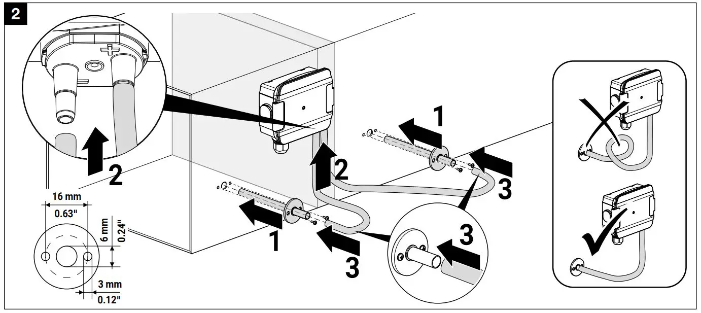 BELIMO 22ADP Differential Air Pressure Sensor - Figure 2