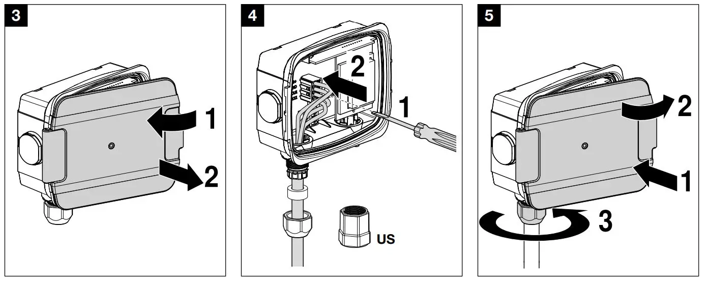 BELIMO 22ADP Differential Air Pressure Sensor - Figure 3,4,5