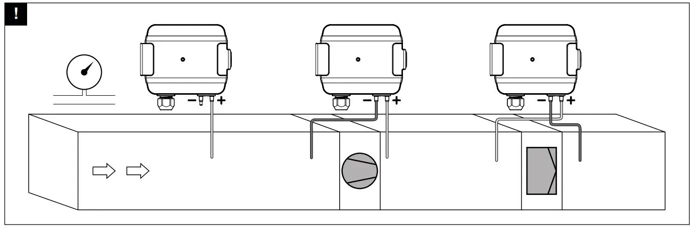 BELIMO 22ADP Differential Air Pressure Sensor - Warning