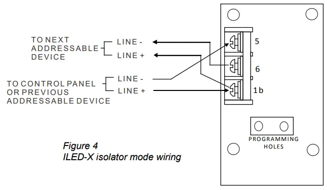 SIEMENS ILED-XW Intelligent Remote Lamps with Dual Isolators - solator mode wiring
