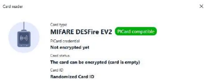 Card Encryption and Reading