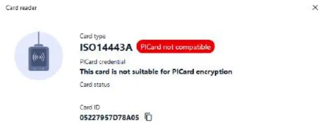 Card Encryption and Reading