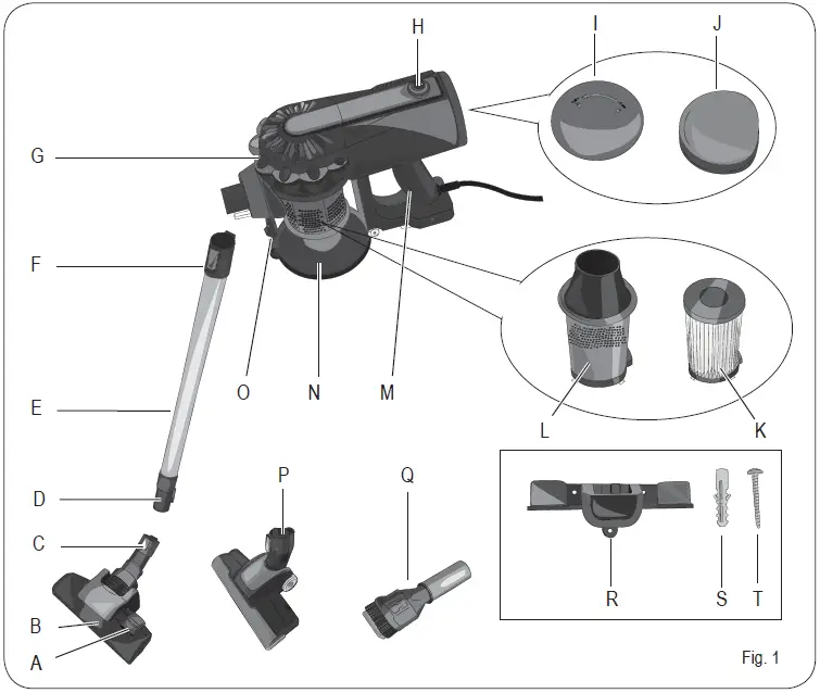 Ariete-2759-Handy-Force-Stick-Vacuum-Cleaner-fig-1