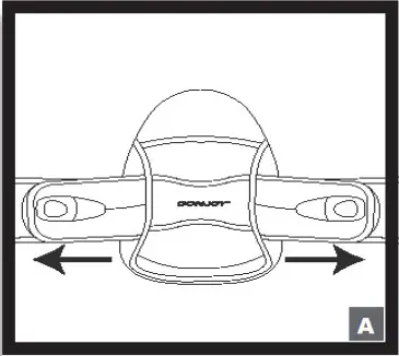 DONJOY Isoform LSO+ Back Brace Patient - TO RE-APPLY BRACE