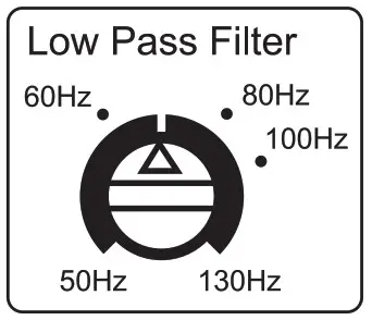 PreSonus Eris Sub8 Compact 8-inch Studio Subwoofer - AC Select Switch 2