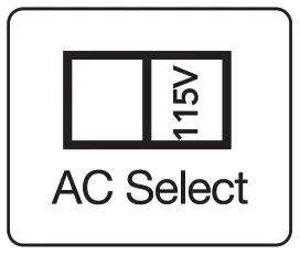 PreSonus Eris Sub8 Compact 8-inch Studio Subwoofer - AC Select Switch