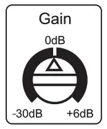 PreSonus Eris Sub8 Compact 8-inch Studio Subwoofer - Input Gain