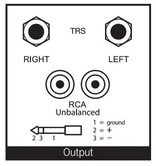 PreSonus Eris Sub8 Compact 8-inch Studio Subwoofer - Outputs