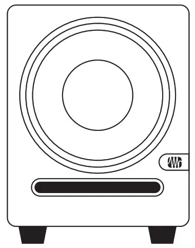 PreSonus Eris Sub8 Compact 8-inch Studio Subwoofer - Overview