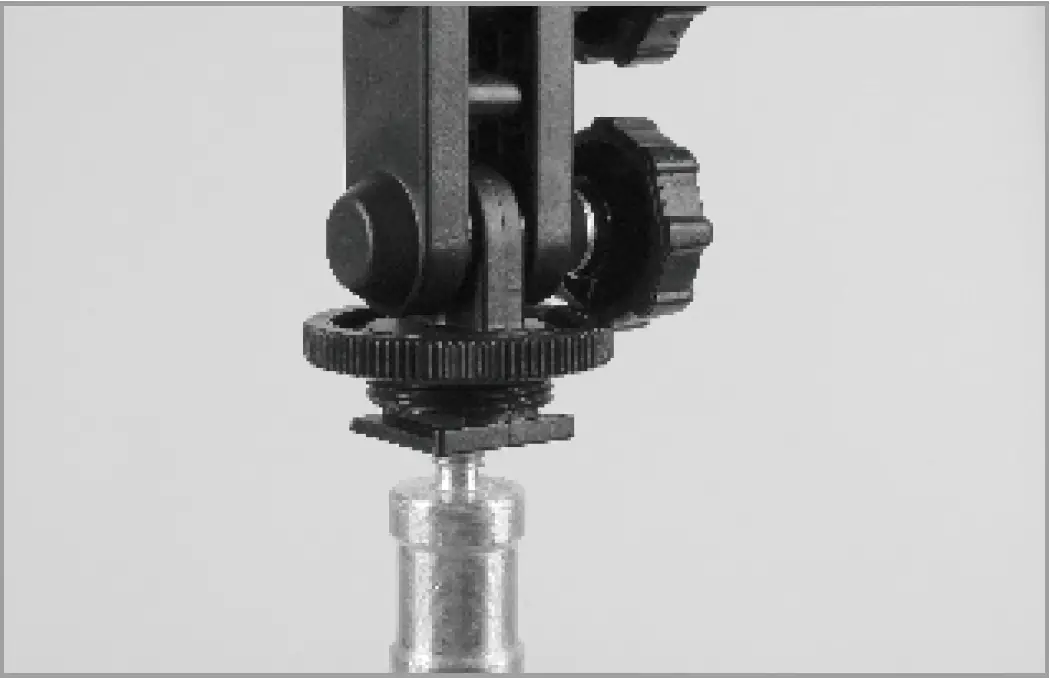 Video Light on Light Stand