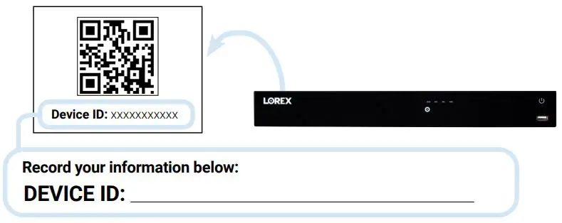 LOREX N862 Series Remote Access User Guide - QR Code