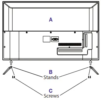 HITACHI 43RC63 43-Inch Smart 4K UHD Roku Smart TV - Step 1