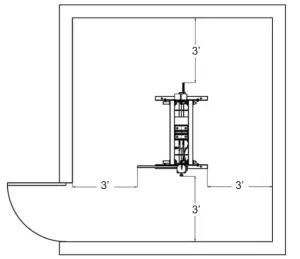ATD 7457 50 Ton Shop Press with Guard - FIGURE 1