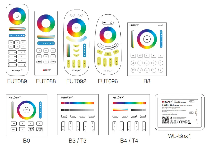 MiBOXER GU10 RGB CCT LED Spotlight FUT103 - Link Unlink