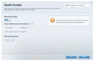 LINKSYS WRT3200ACM Mu-Mimo Gigabit Wi-Fi Router - Guest Access