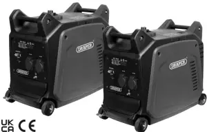 DRAPER 95197 Petrol Inverter Generator Instruction
