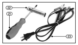 DRAPER 95197 Petrol Inverter Generator Instruction - WHAT'S IN THE BOX