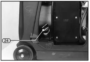 DRAPER 95197 Petrol Inverter Generator Instruction - level surface