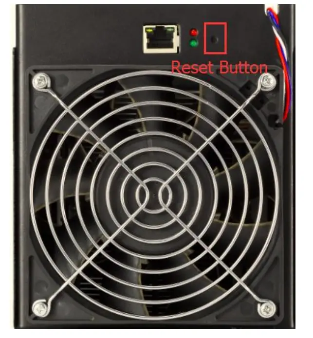 BITMAIN AntMiner S5 Bitcoin Miner - RESET BUTTON
