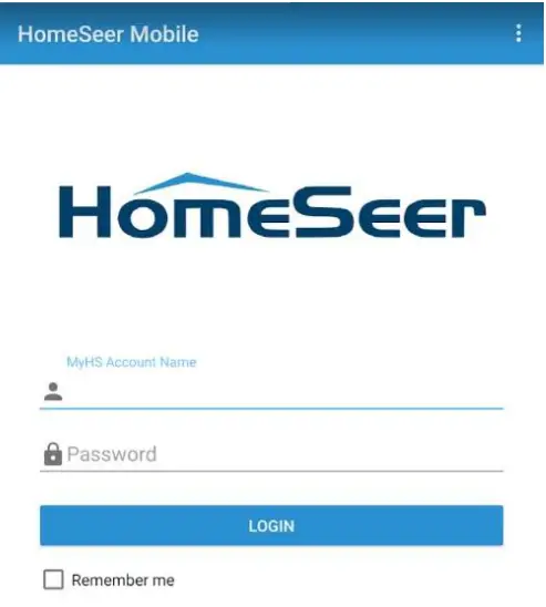HomeSeer S6 HomeTroller Pro Smart Home Hub - MyHS account name and password