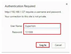 SOYAL AR 327 E Metal Access Control - IP Setting 2