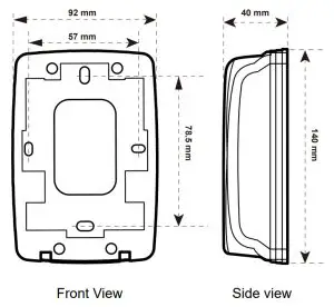 SOYAL AR 327 E Metal Access Control - Installation 2