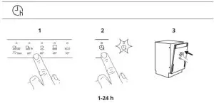 IKEA 104 755 02 MEDELSTOR Integrerad Diskmaskin - 03
