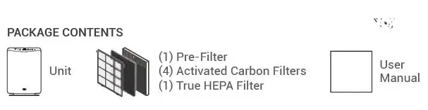 WINIX D480 Air Purifier fig 3