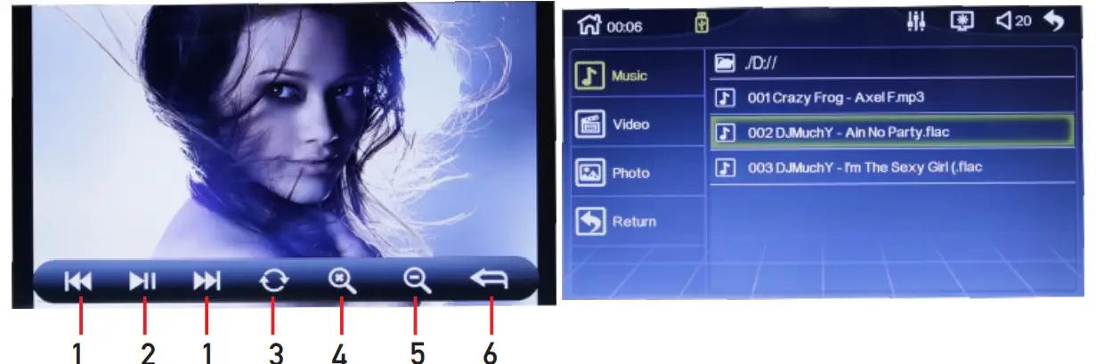 LEADFAN Double Din Car Stereo Compatible with Apple Carplay - app 12