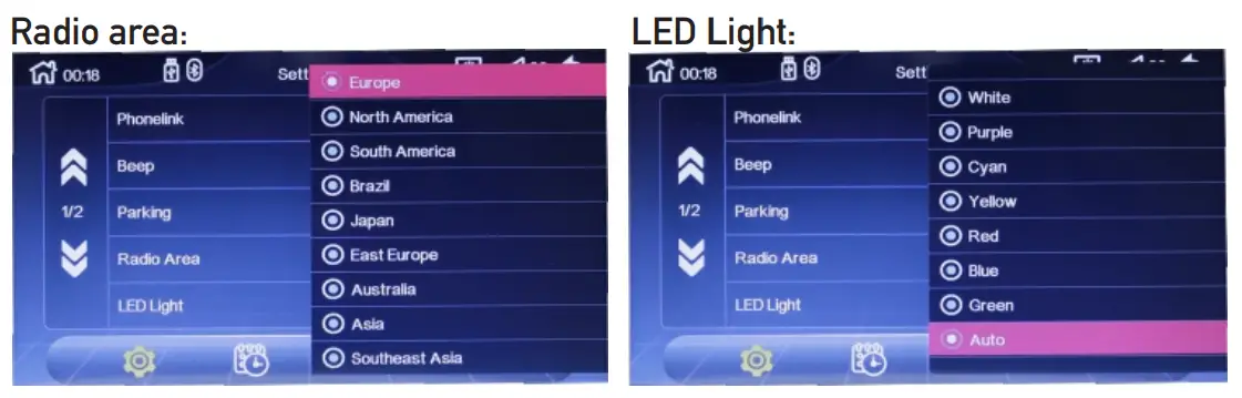 LEADFAN Double Din Car Stereo Compatible with Apple Carplay - app 4