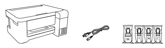 EPSON ST-C2100 Supertank Color MFP Printer User Guide - Unpack
