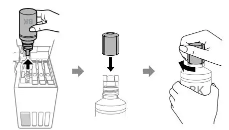 EPSON ST-C2100 Supertank Color MFP Printer User Guide - When the ink tank is full