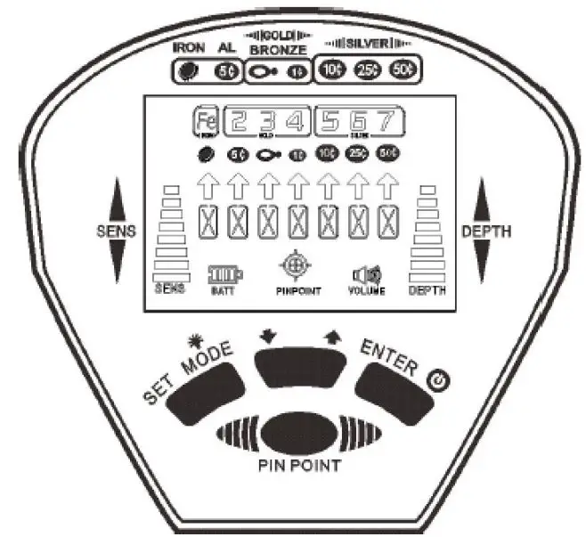 alza cz MD-830 Metal Detector Gold Digger Treasure Hunter fig-5