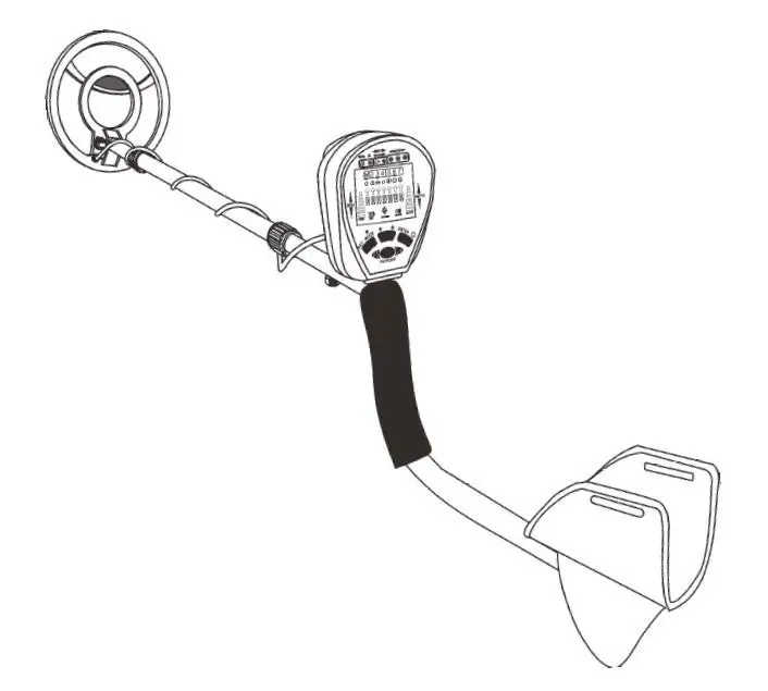 alza cz MD-830 Metal Detector Gold Digger Treasure Hunter product