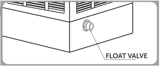 BONAIRE COM158 Heating and Cooling System Air Coolers -float valve
