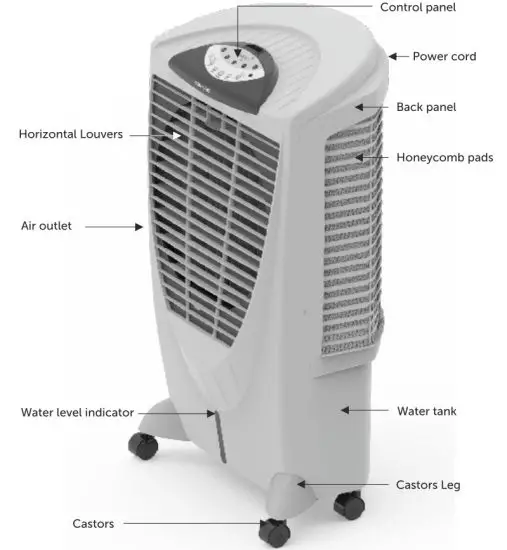 BONAIRE COM158 Heating and Cooling System Air Coolers - winter i au