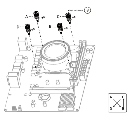 Align the Intel 2011/2066 pump