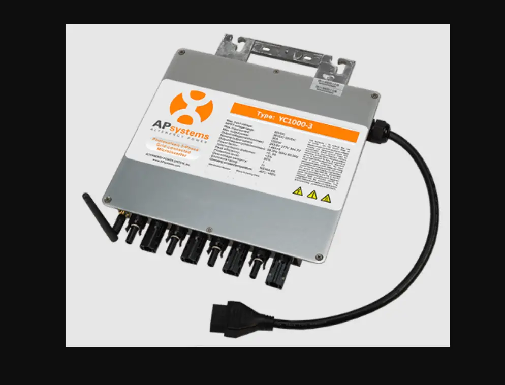 Apsystems Yc1000-3 3-phase Micro-inverter User Manual Apsystems Yc1000-3 3-phase Micro-inverter User Manual